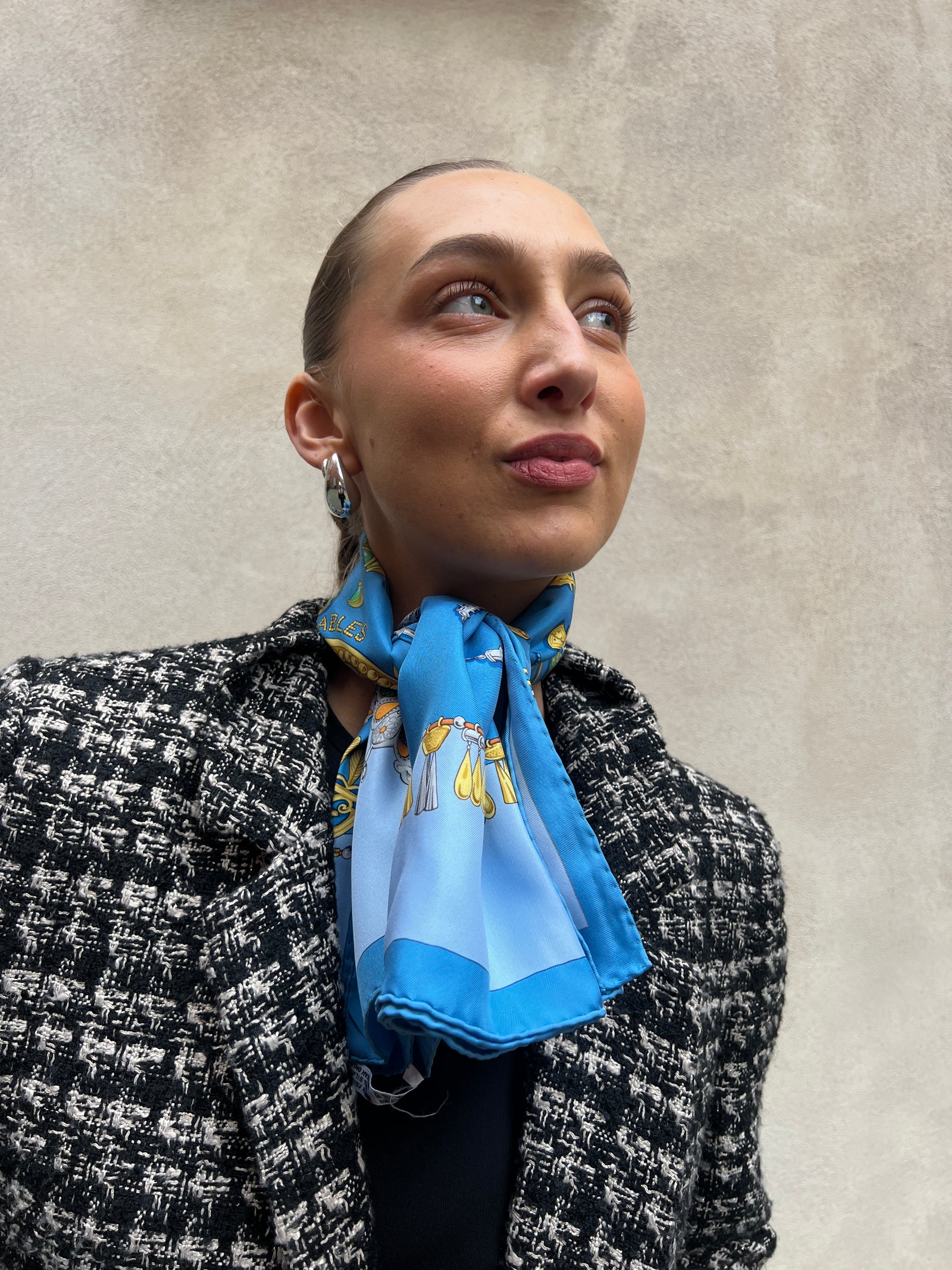 Hermés silk scarf parures des sables – A Piece Lux