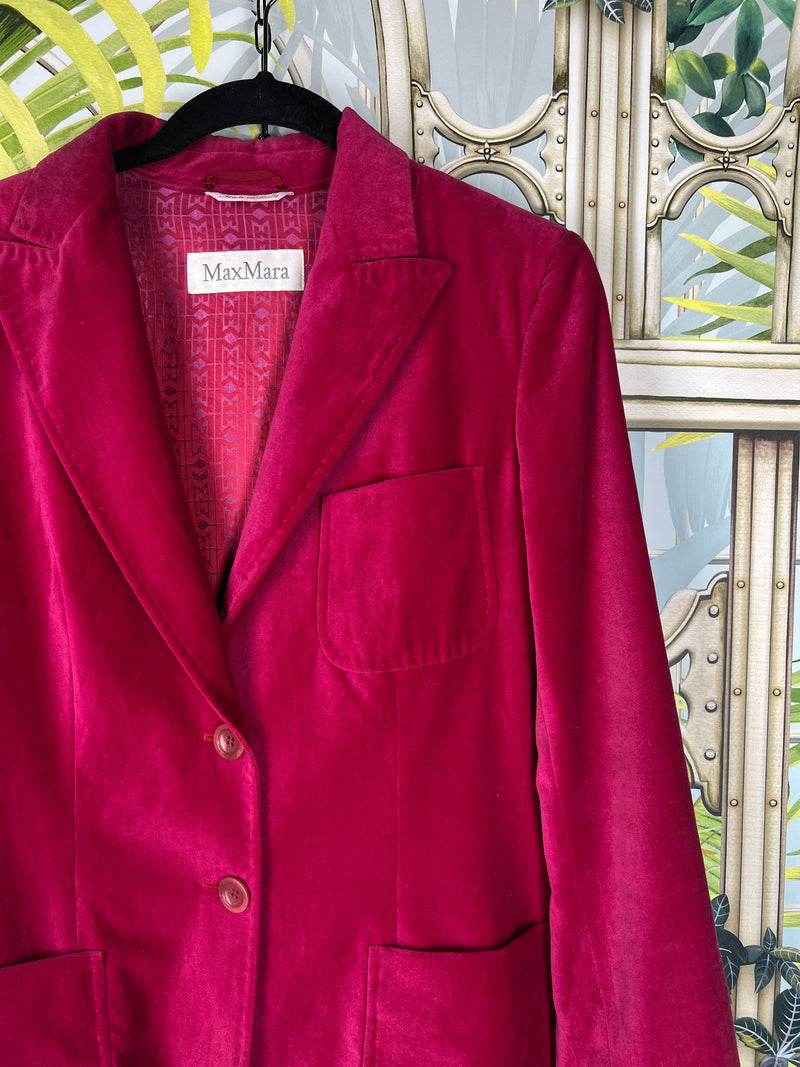 Maxmara Blazer cherry pink