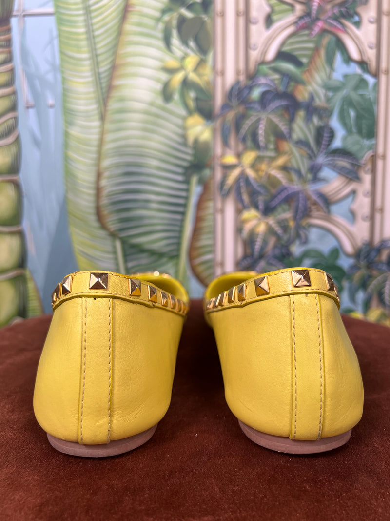 Tory Burch ballet flats yellow