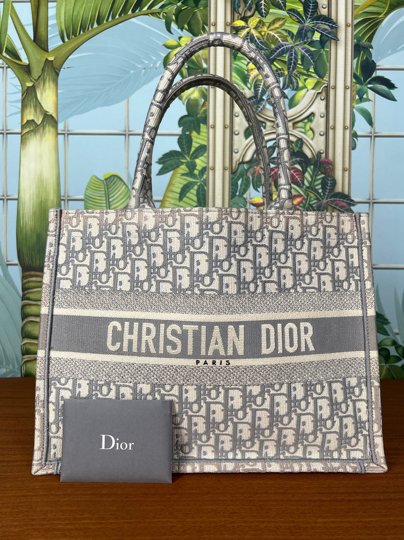 Christian Dior book tote medium