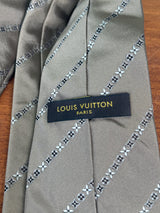Louis Vuitton tie brown