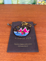 Louis Vuitton key ring limited edition christmas animation 2018