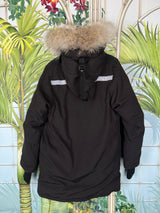 Canada goose jacket long black