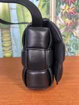 Bottega Veneta padded cassette bag black