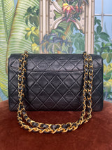 Chanel flap bag small with pouch