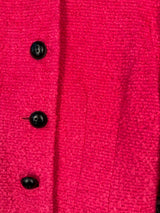 Christian Dior pink tweed jacket