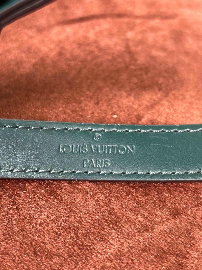 Louis Vuitton bag strap green