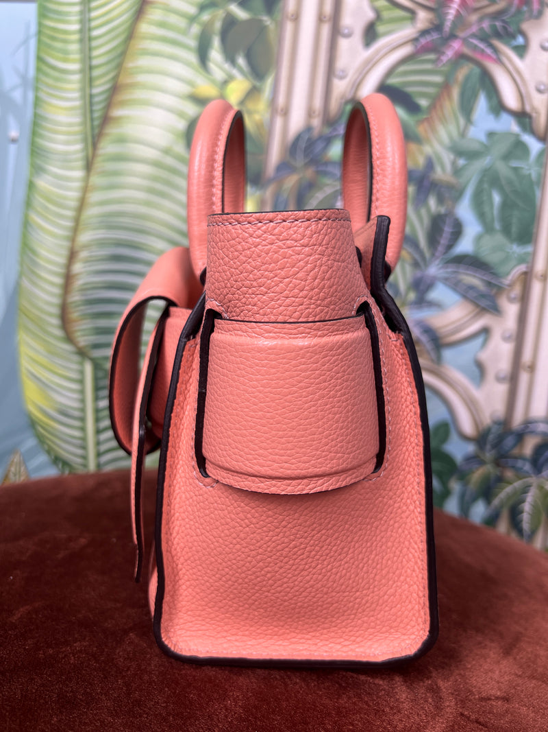 Mulberry X Acne Studios micro musubi bayswater leather crossbody bag