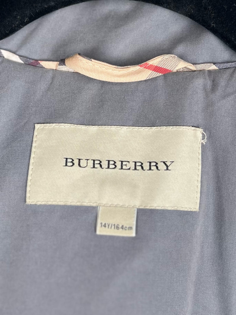 Burberry jacket 14 years