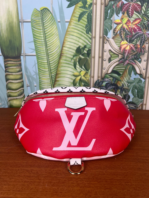 Louis Vuitton monogram giant rouge Bumbag