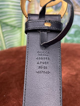 Gucci GG belt black