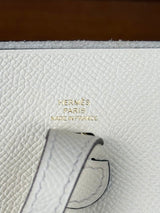 Hermès Evelyne Sellier 16 Nata Epson Gold