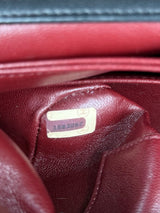Chanel vintage single Flap Bag black medium/large