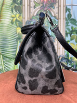 Dolce & Gabbana Sicily bag medium dauphine leopard print