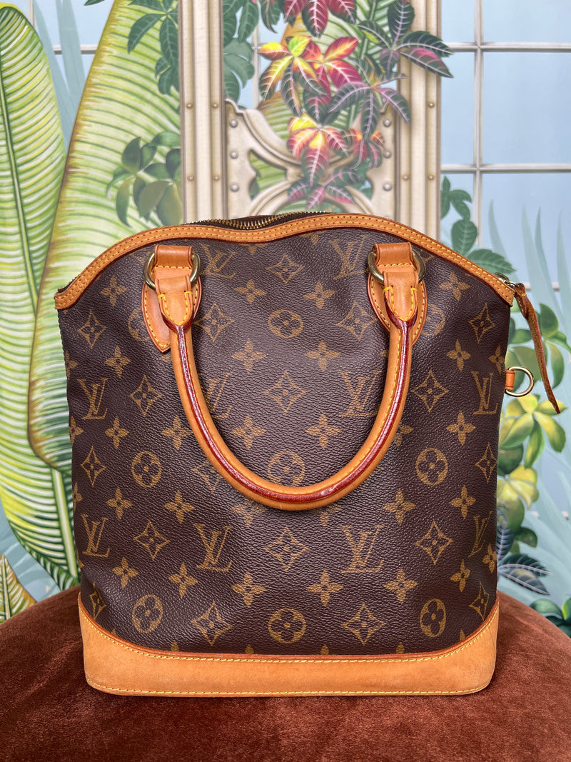 Louis Vuitton lockit monogram PM tote