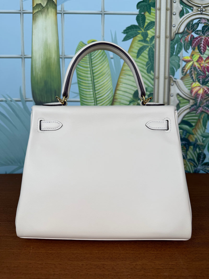 Hermès Kelly 25 retourne Nata, swift, gold hardware