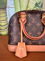 Louis Vuitton Alma BB monogram canvas