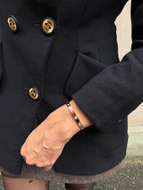 Cartier love bracelet pink gold classic model, 10 diamonds