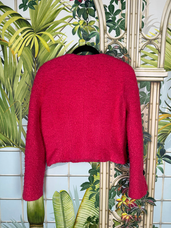 Christian Dior pink tweed jacket