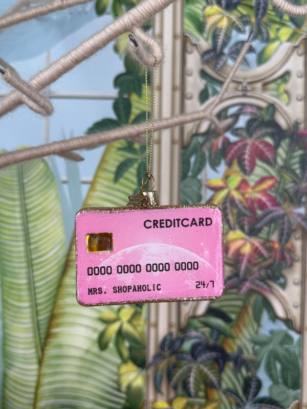 Vondels glass credit card