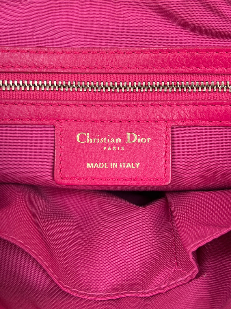 Christian Dior Granville pink leather bag