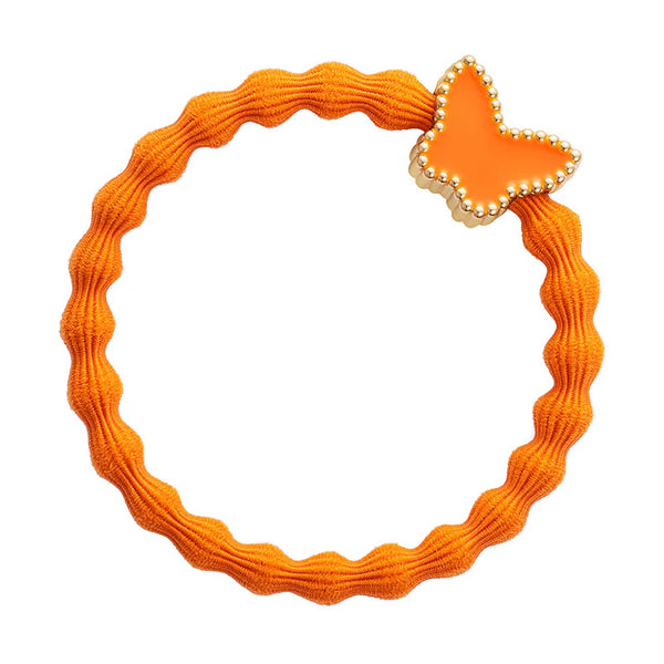 By Eloise ENAMEL GOLD BUTTERFly classic orange