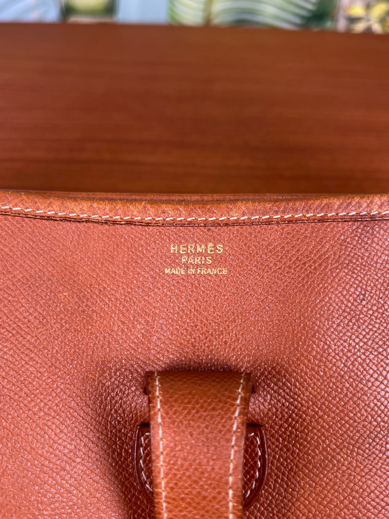 Hermès Evelyne GM gold