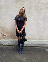 Chanel Double Flap Bag medium black/gold