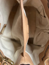 Gucci flora bamboo top handle bag