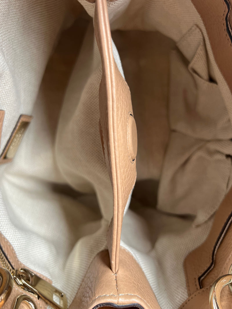 Gucci flora bamboo top handle bag