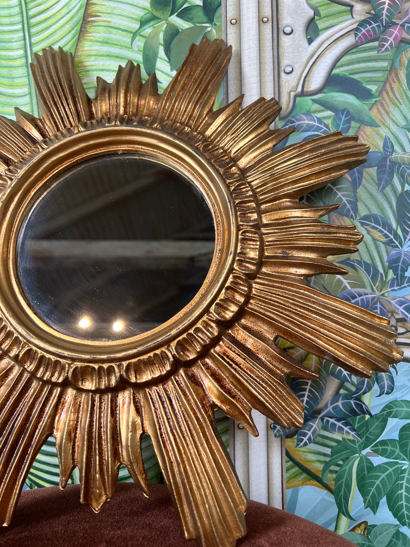 Sun mirror gold