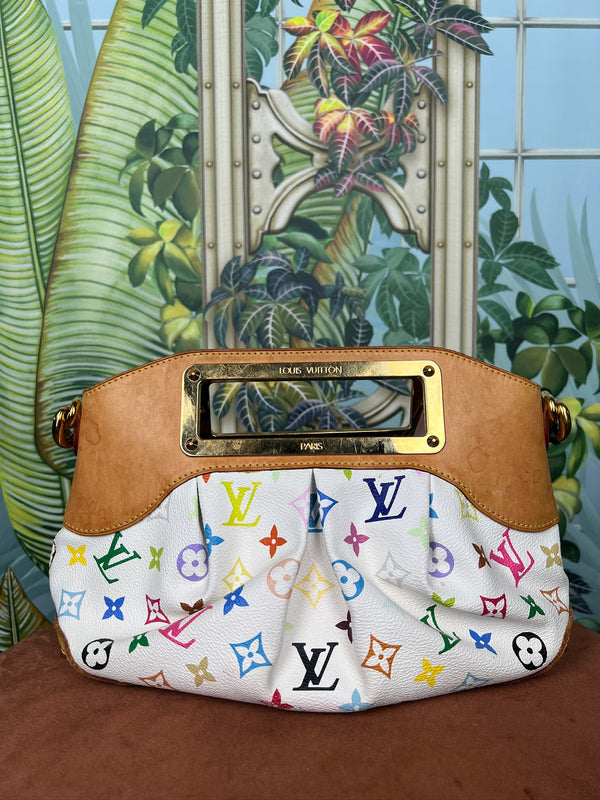 Louis Vuitton judy multicolor bag takashi Murakami