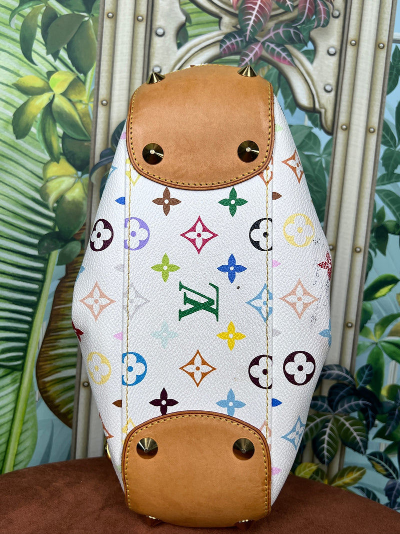 Louis Vuitton judy multicolor bag Takashi Murakami