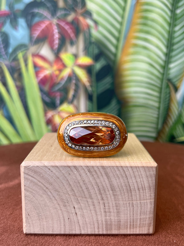 Handmade ring made in Italy