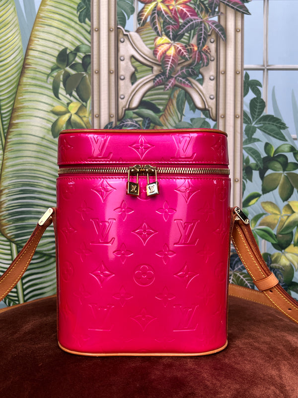 Louis Vuitton Vernis Sullivan vertical pink