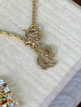 Dior necklace heart