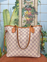 Louis Vuitton neverfull MM damier Azur