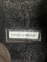 Dolce & Gabbana leather coat size 9-10 years