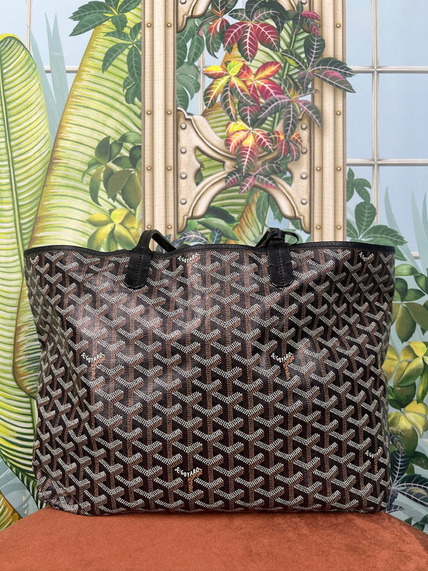 Goyard Saint Louis PM black tote