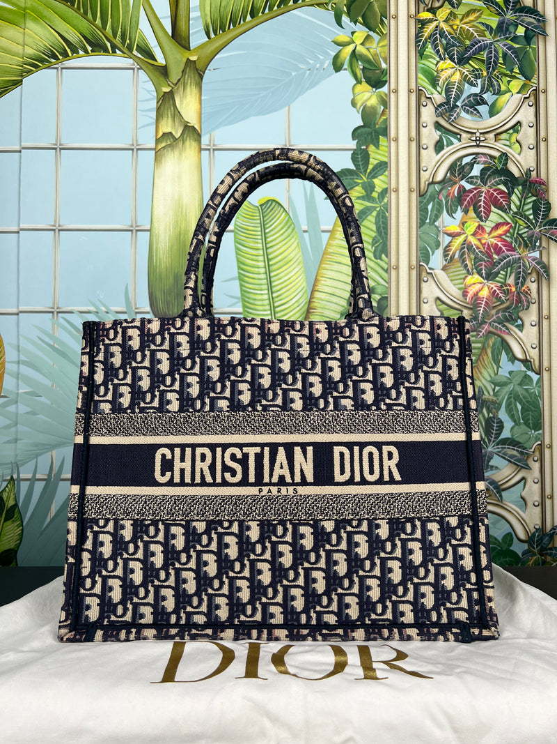 Christian Dior book tote medium