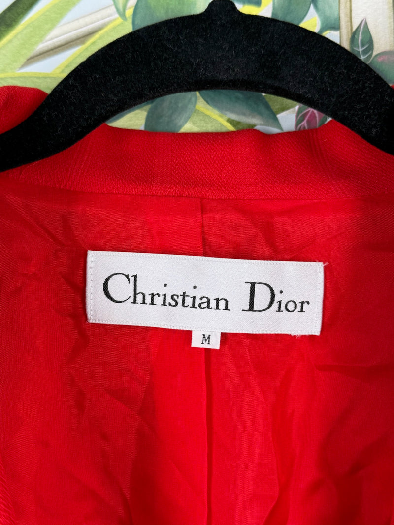Vintage Christian Dior Set Red