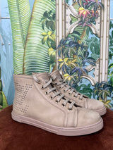 Louis Vuitton nubuck punchy high top sneakers