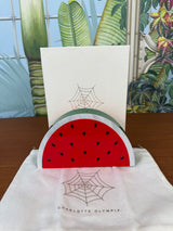 Charlotte Olympia Watermelon clutch