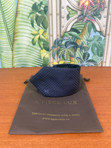 Louis Vuitton tie blue damier