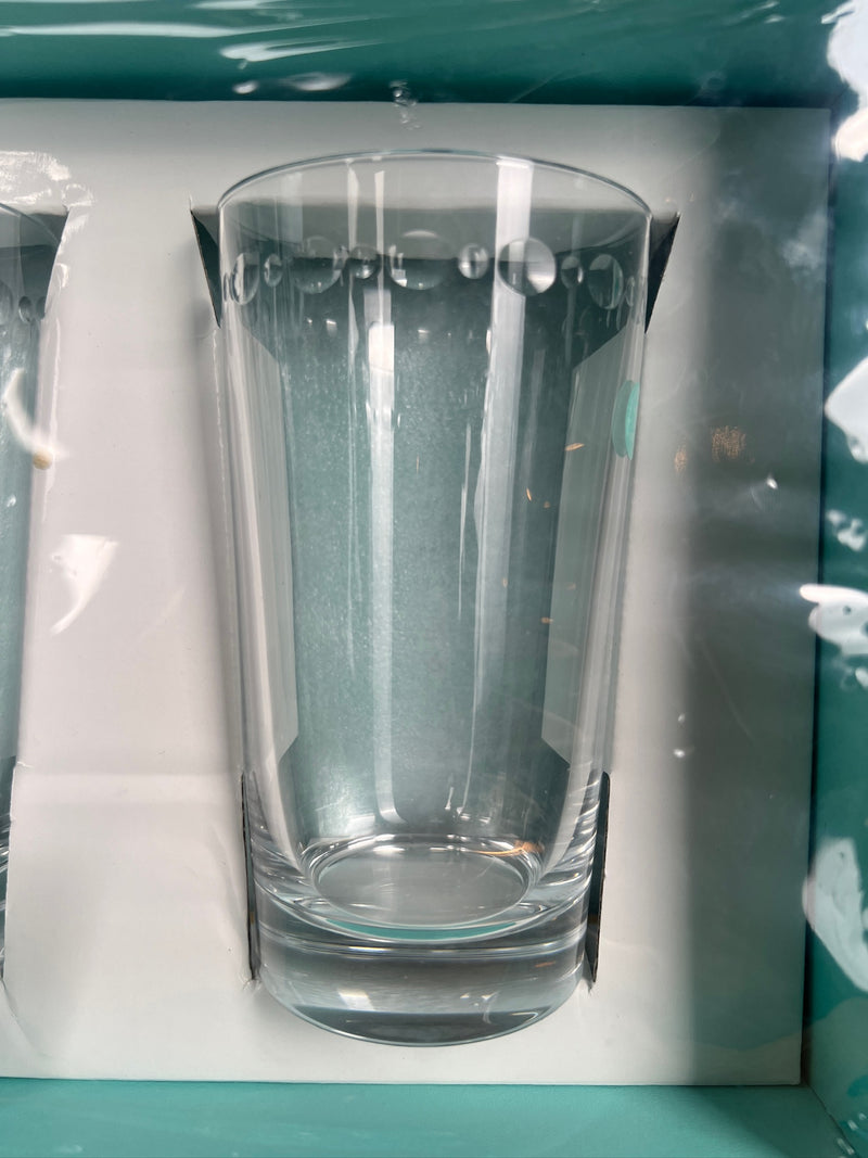 Tiffany & CO glass, set of 2