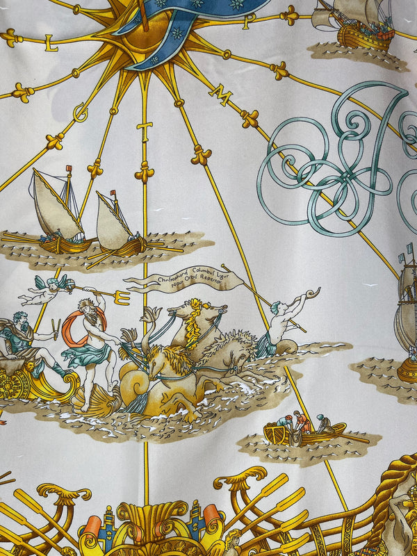 Hermès scarf ships