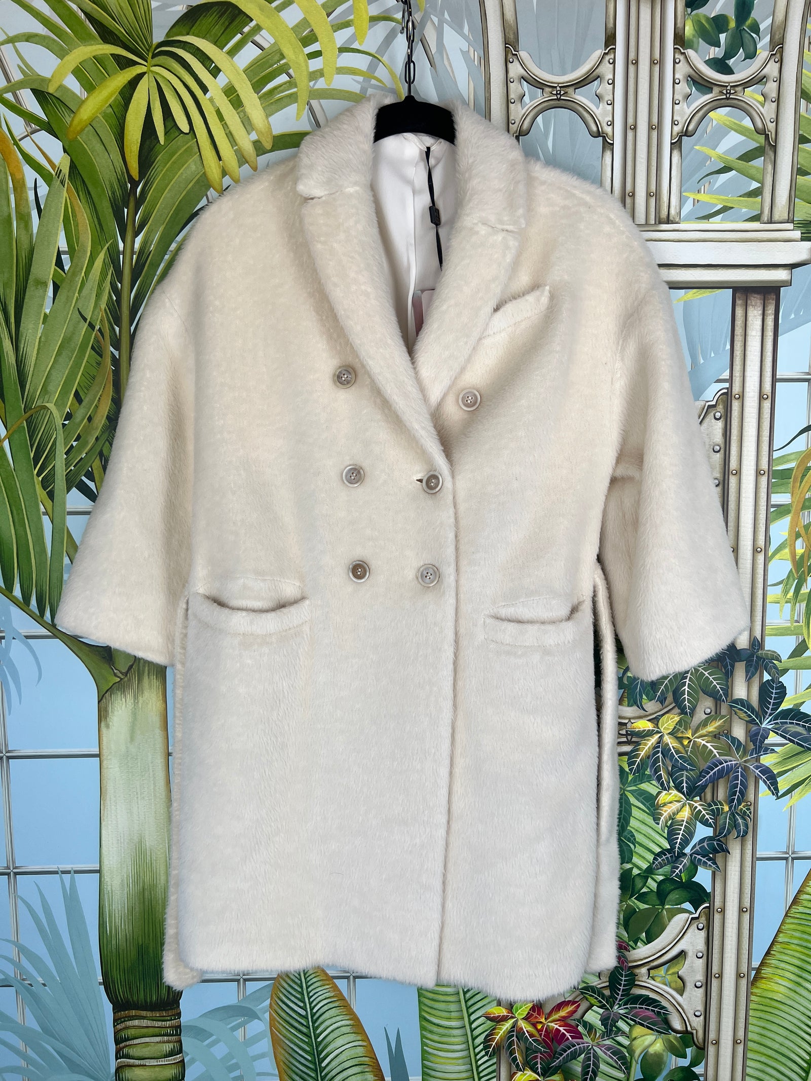 Brunello cucinelli alpaca coat best sale