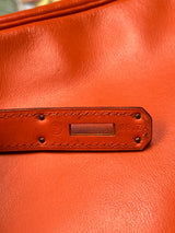 Hermés vintage Kelly 28 retourne orange