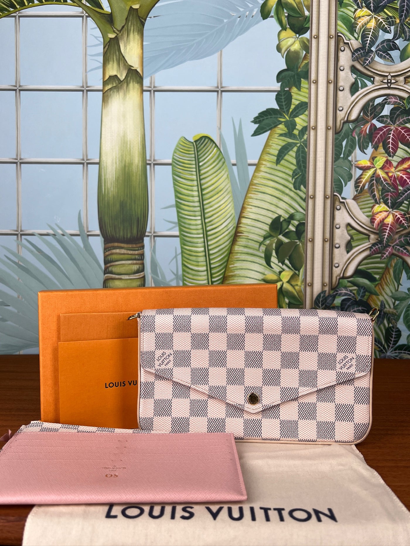 Louis Vuitton Pochette Félicie damier azur – A Piece Lux