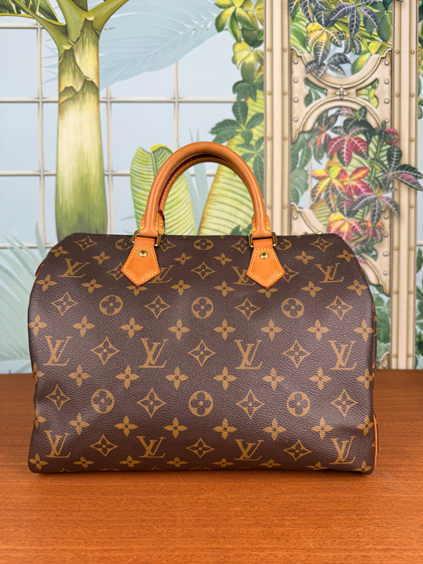 Louis Vuitton speedy 30 monogram canvas